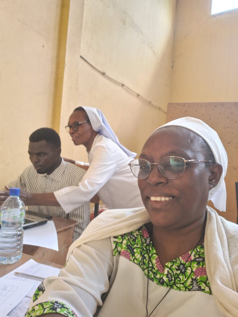 Quelques membres de l'équipe pastorale en action
