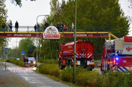 Een brand verwoestte een Bufallo Ranche House op 21 oktober 2017.