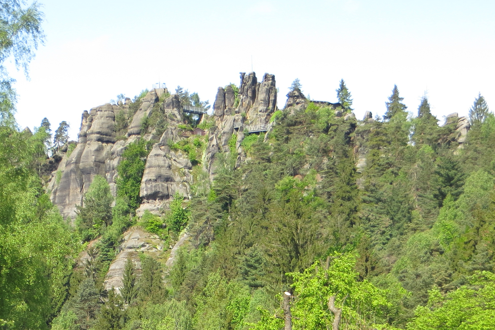 Nonnenfelsen in Jonsdorf