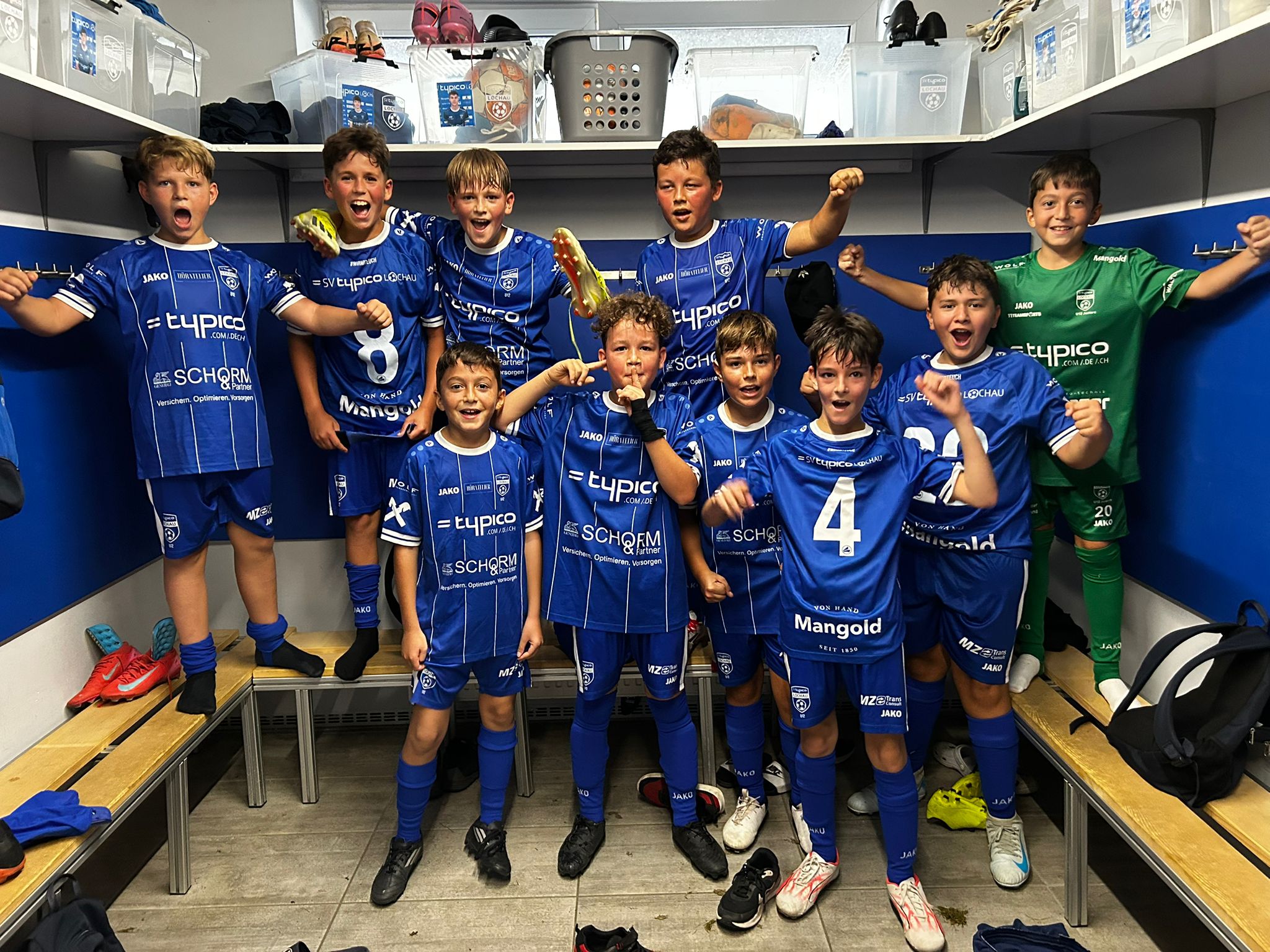 Heimsieg für unsere U12 B