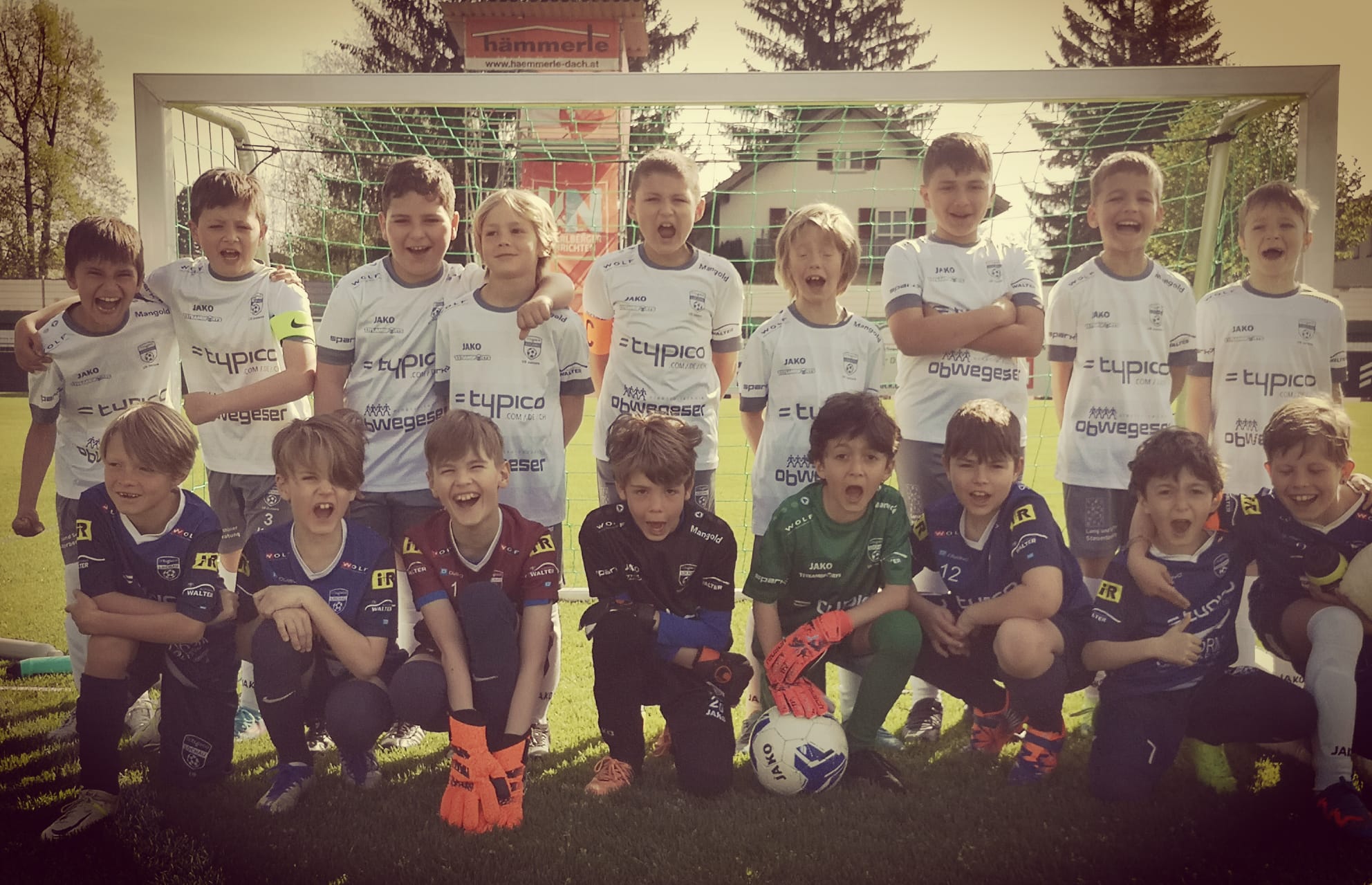 Die U9 beim Turnier beim SC Austria Lustenau