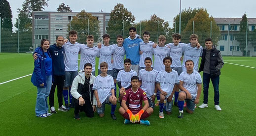 U16 bei der Futsal-Landesmeisterschaft