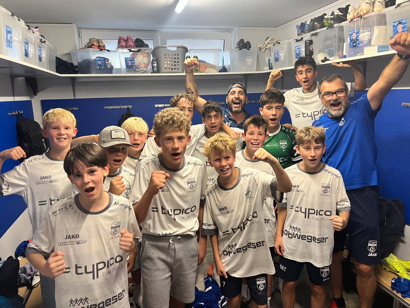 Heimsieg für unsere U14