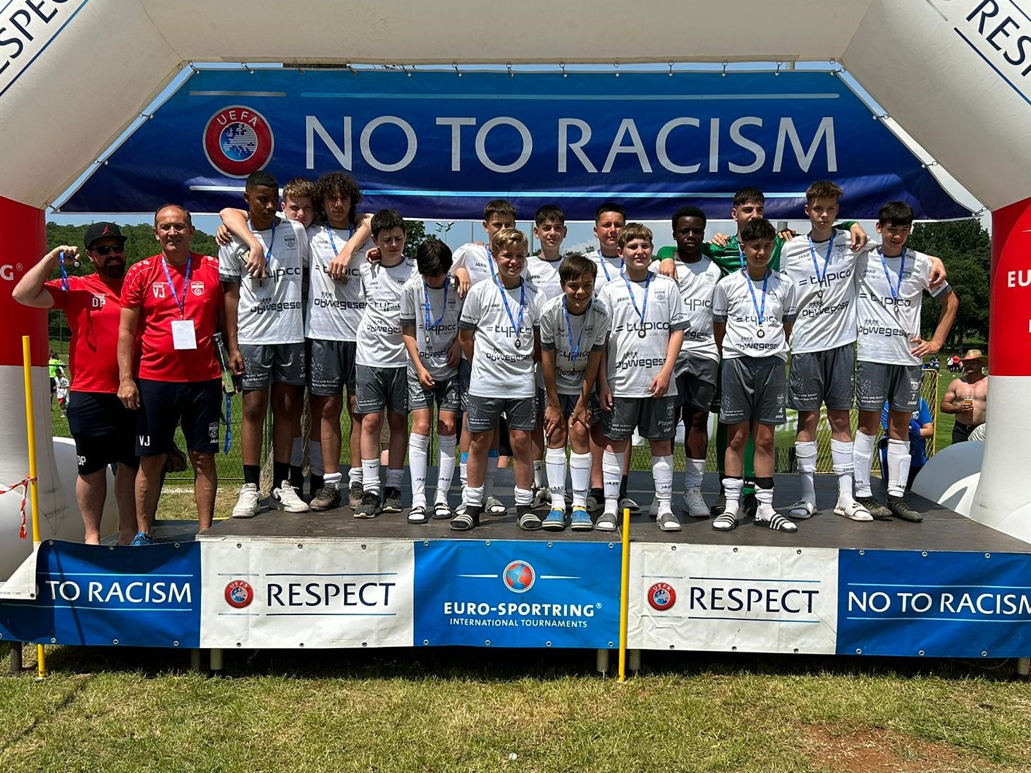 Die U14 wurde 6. bei einem internationalen Turnier in Kroatien