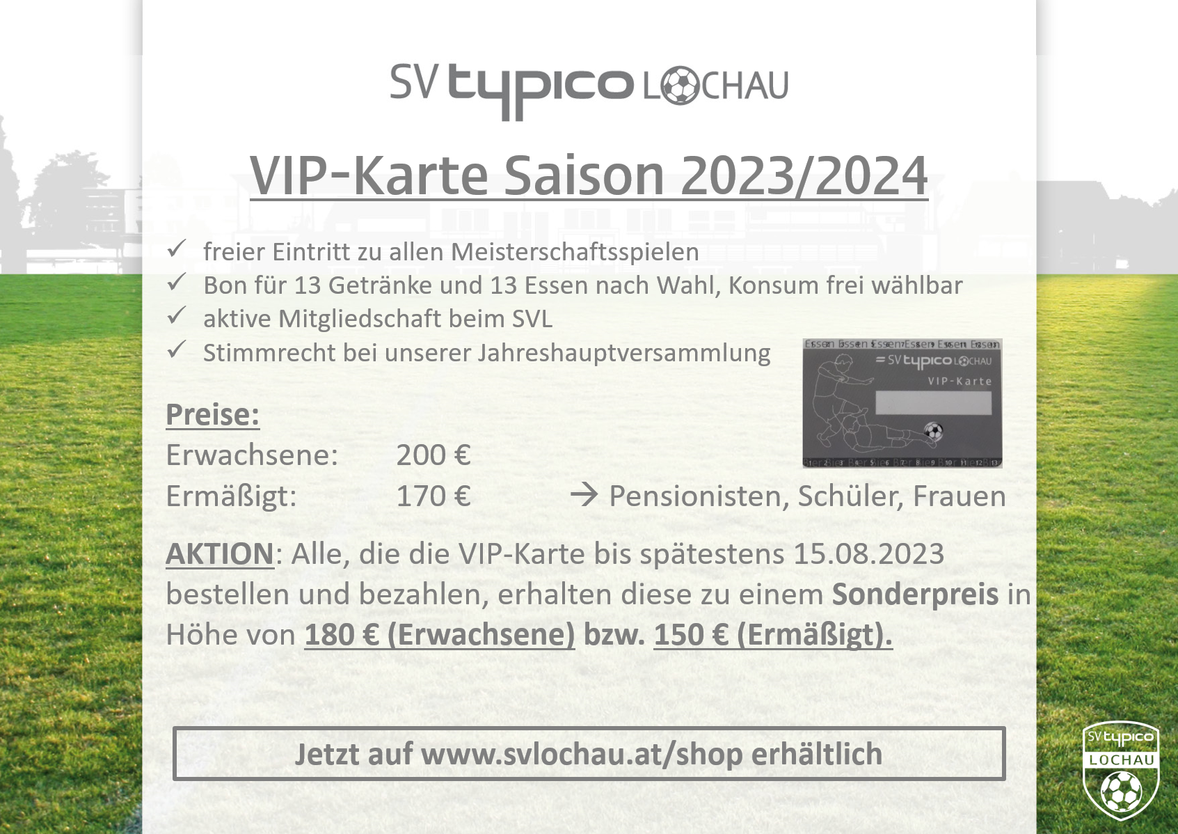 VIP-Karten-Aktion 2023/2024