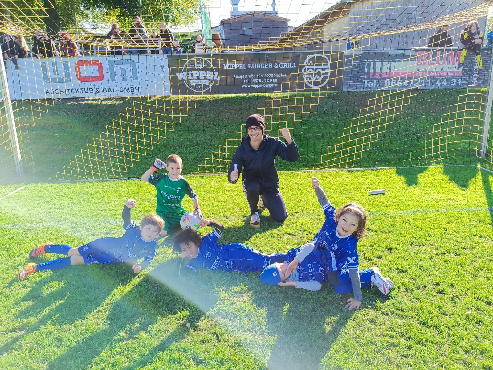 U9 beim Turnier in Höchst