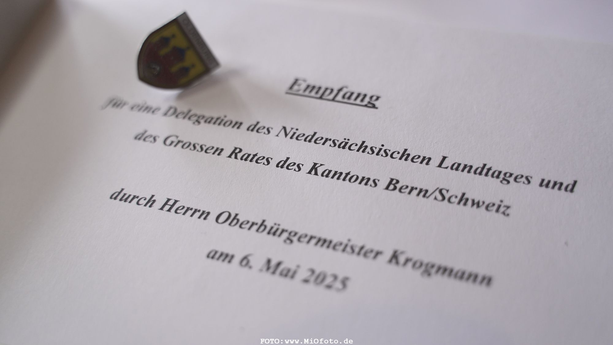 Gäste im Oldenburger Rathaus, Foto:MiOfoto.de