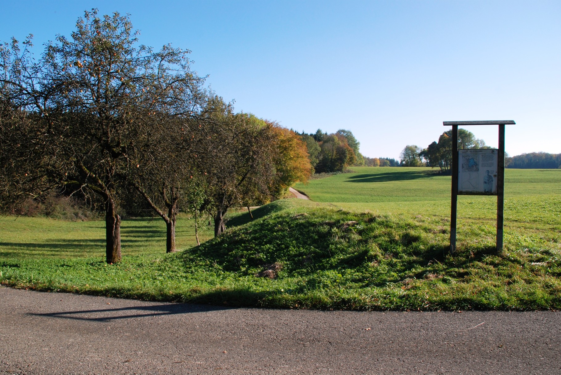 Der Heidengraben, das größte keltische Oppidum in Europa Keltengruppe