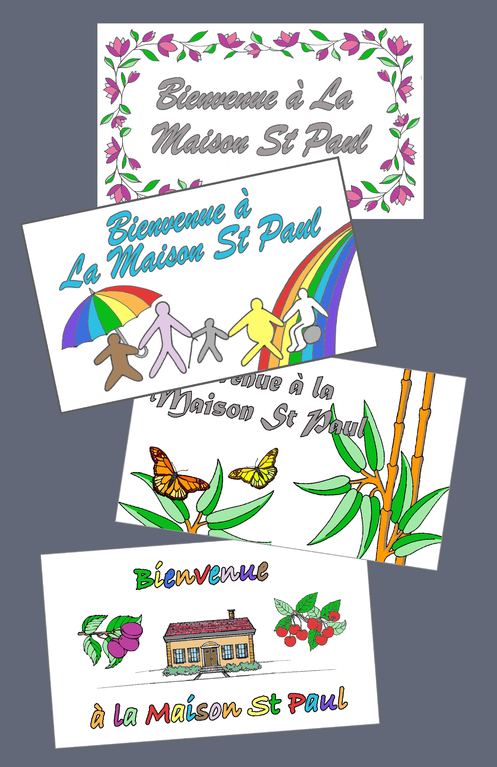 les Etudes des dessins sélectionnés