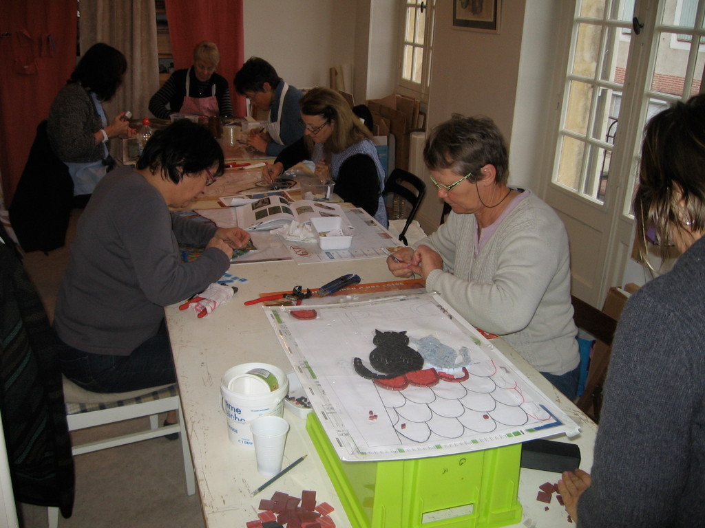 l'atelier chez jeanne, mosaïque à Villeneuve sur lot