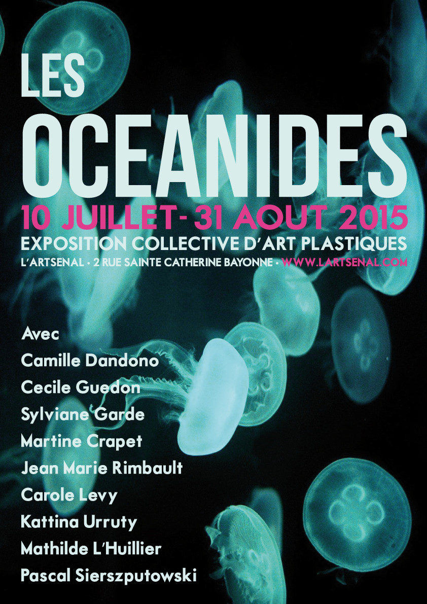 OCEANIDE, GALERIE L'ARTSENAL,BAYONNE 2015