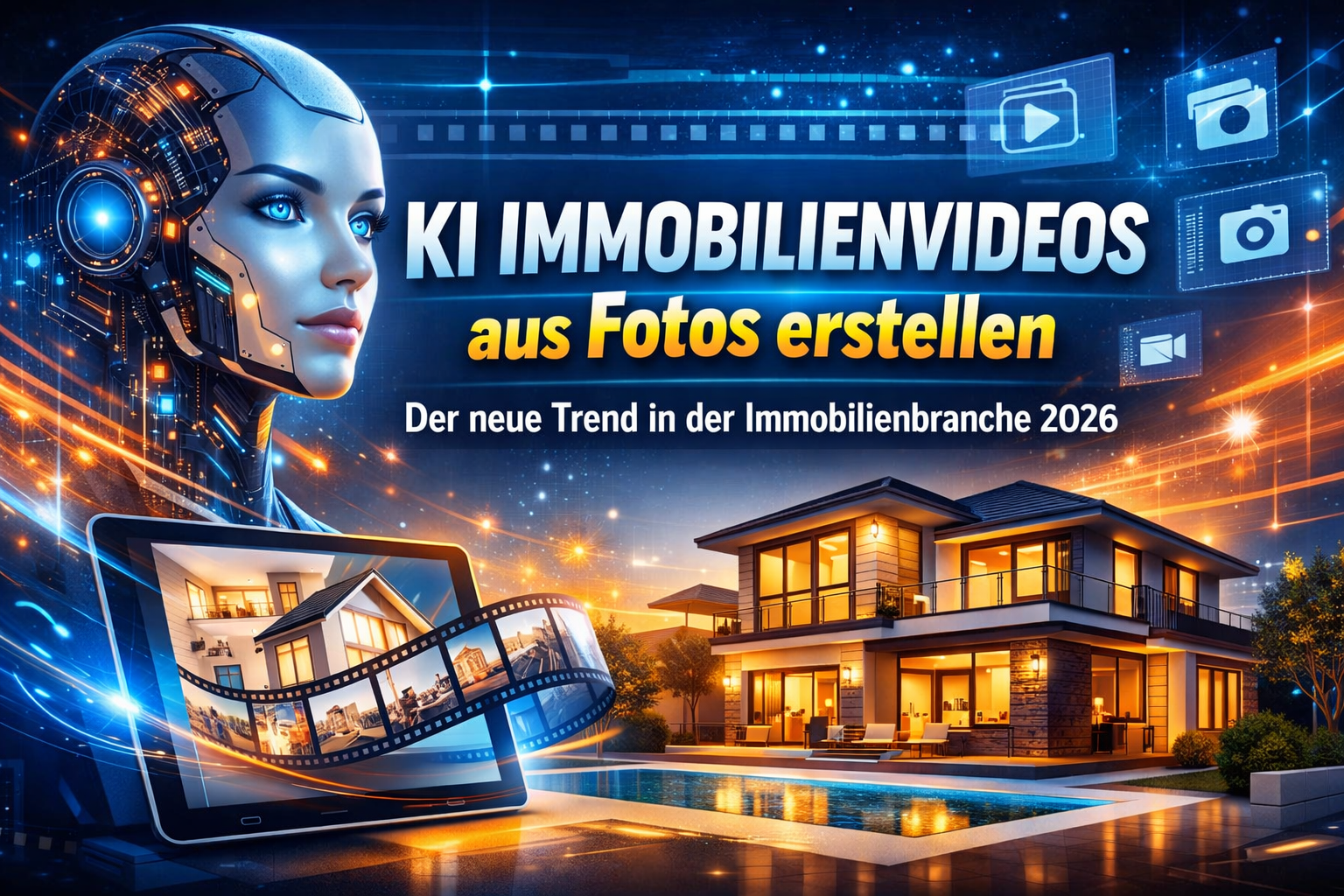 Immobilienvideos aus Fotos: KI erweckt Bilder zum Leben. So verkaufen Sie 2026 schneller