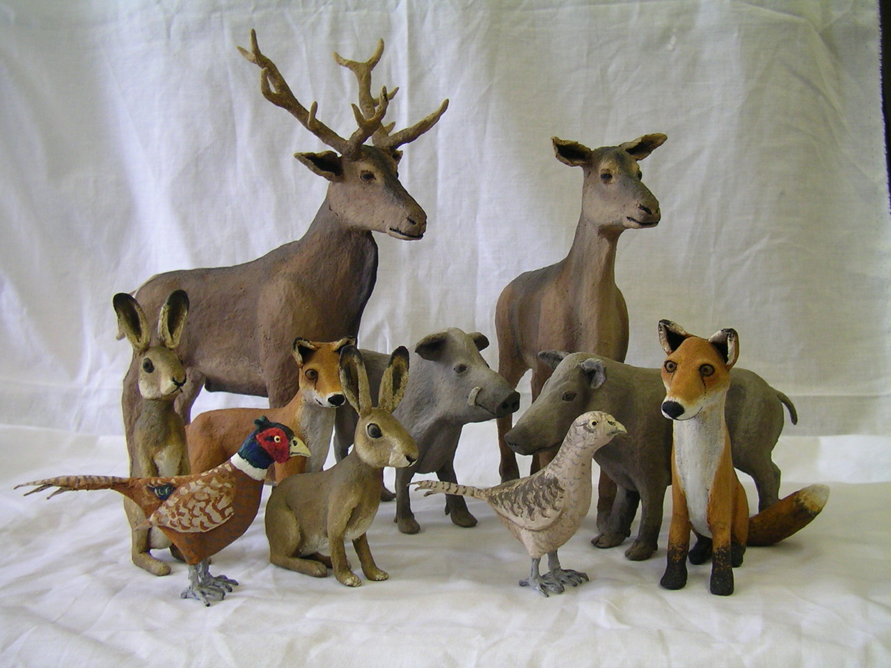 Tiere für "Das Waldhaus"
