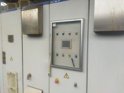 Panel of the power plant.