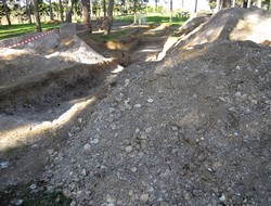 La Nautique - fouilles: quantités de coquillages