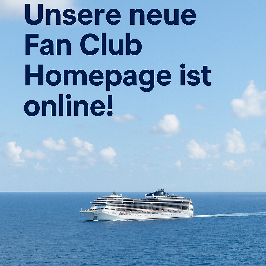 Unsere neue Fan Club Homepage ist online!