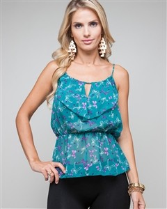 MODELO B-554 OFERTA BLUSA 100 % POLIESTER. COLOR COMO LA FOTO. TALLAS CH, M, G. PRECIO DE $59.00