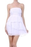 B-32 OFERTA VESTIDO EN COLORES BLANCO Y NEGRO, TALLAS CH, M, G, $59.00