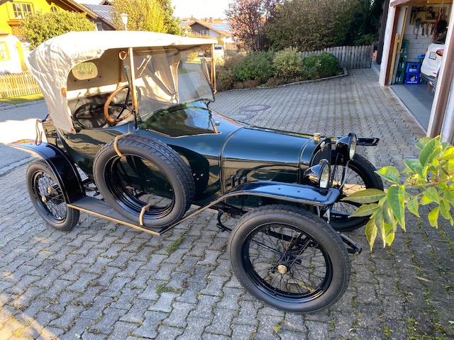 Wanderer 5/12, W3 "Puppchen", constructed in 1914, 1147 ccm, 4 cylinders - Germany