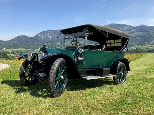 Cadillac, Baujahr 1913, 3700 ccm, 4 Zylinder - Deutschland, Bayern - Kurzstrecke (Ersatzfahrzeug Dampfwagen)