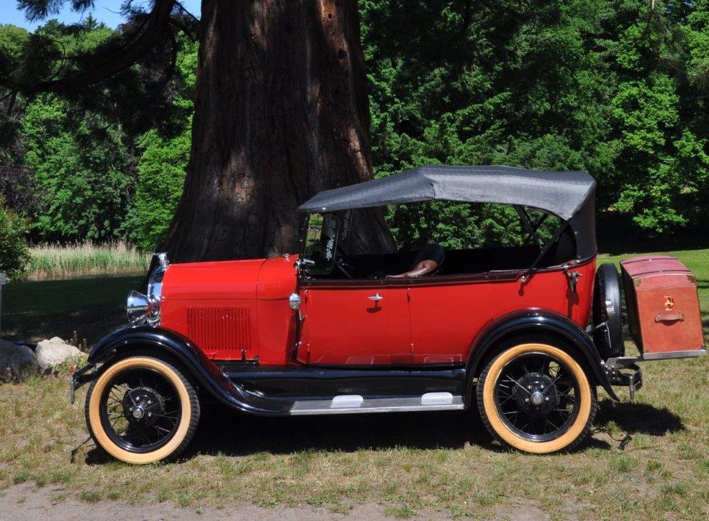 Ford A Phaeton, constructed in 1928, 3300 ccm, 4 cylinders - Germany