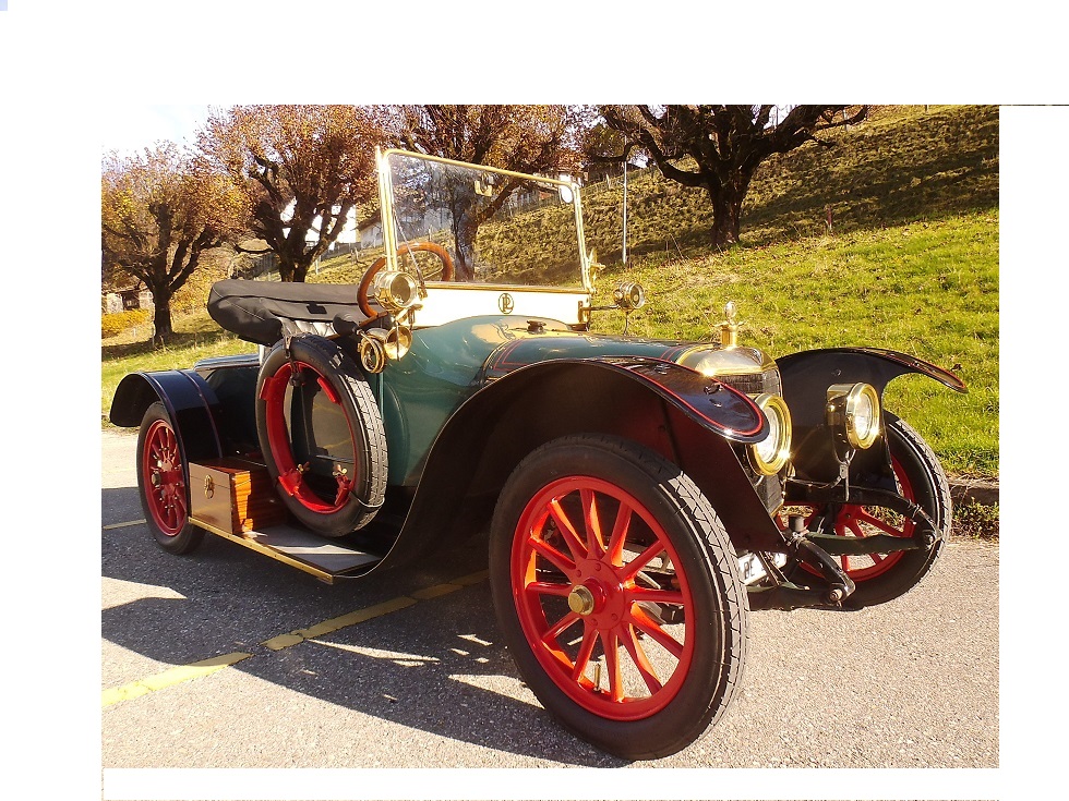 Panhard Levassor X 19, Baujahr 1913 ‚ 2224 ccm, 4 Zylinder, Schweiz