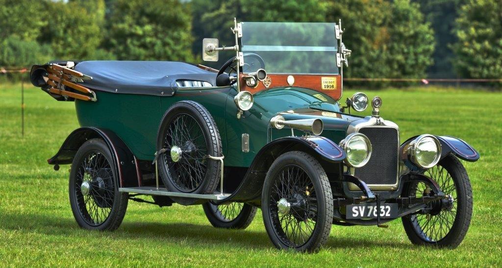 Talbot 4 CYX Tourer, constructed in 1916, 4000 ccm, 4 cylinders - Austria