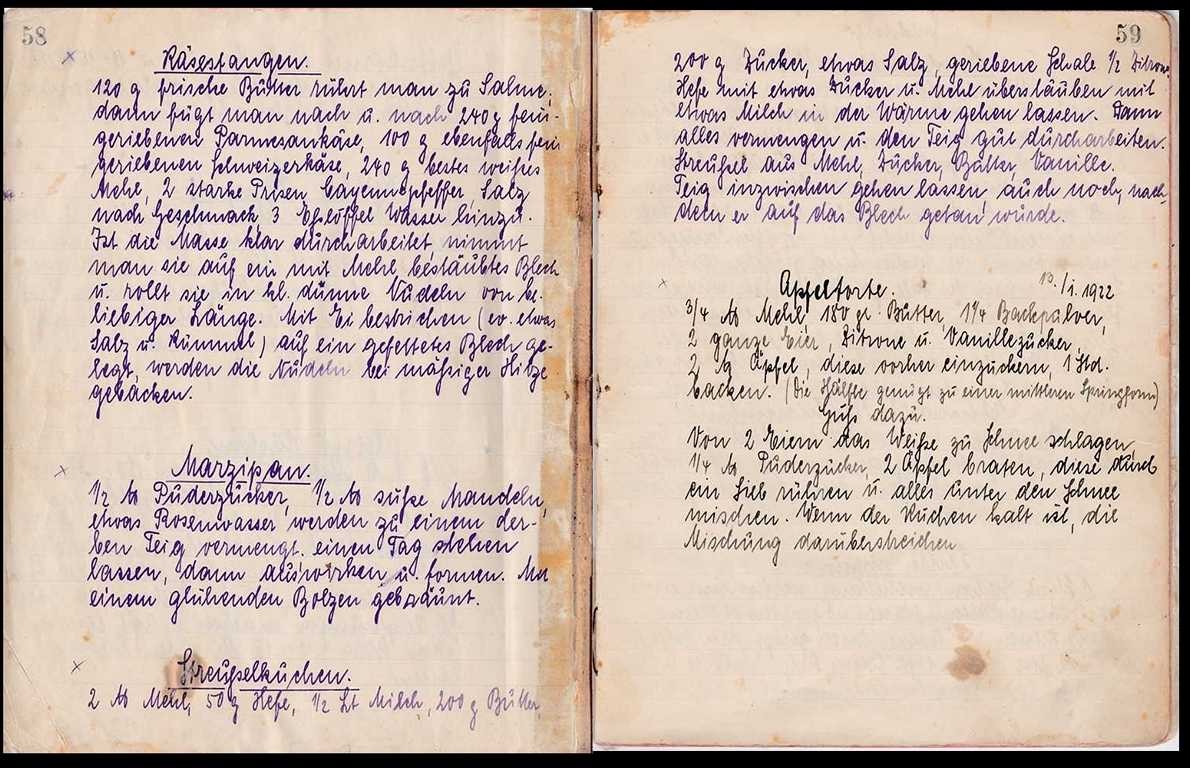 Das Kochbuch Ömchens Rezepte : Kriegsrezepte von 1915 Das Kochbuch Ömchens Rezepte : Kriegsrezepte von 1915