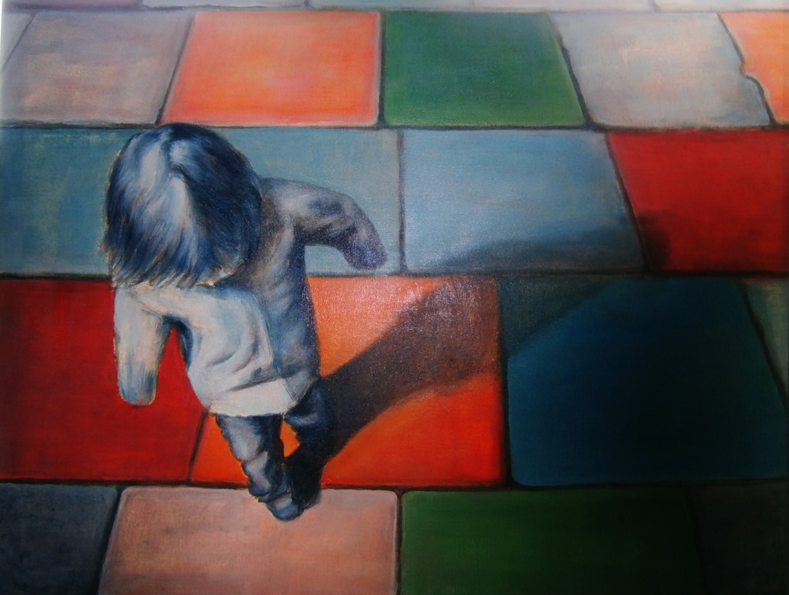 Childhood                                Acryl on canvas 60x80