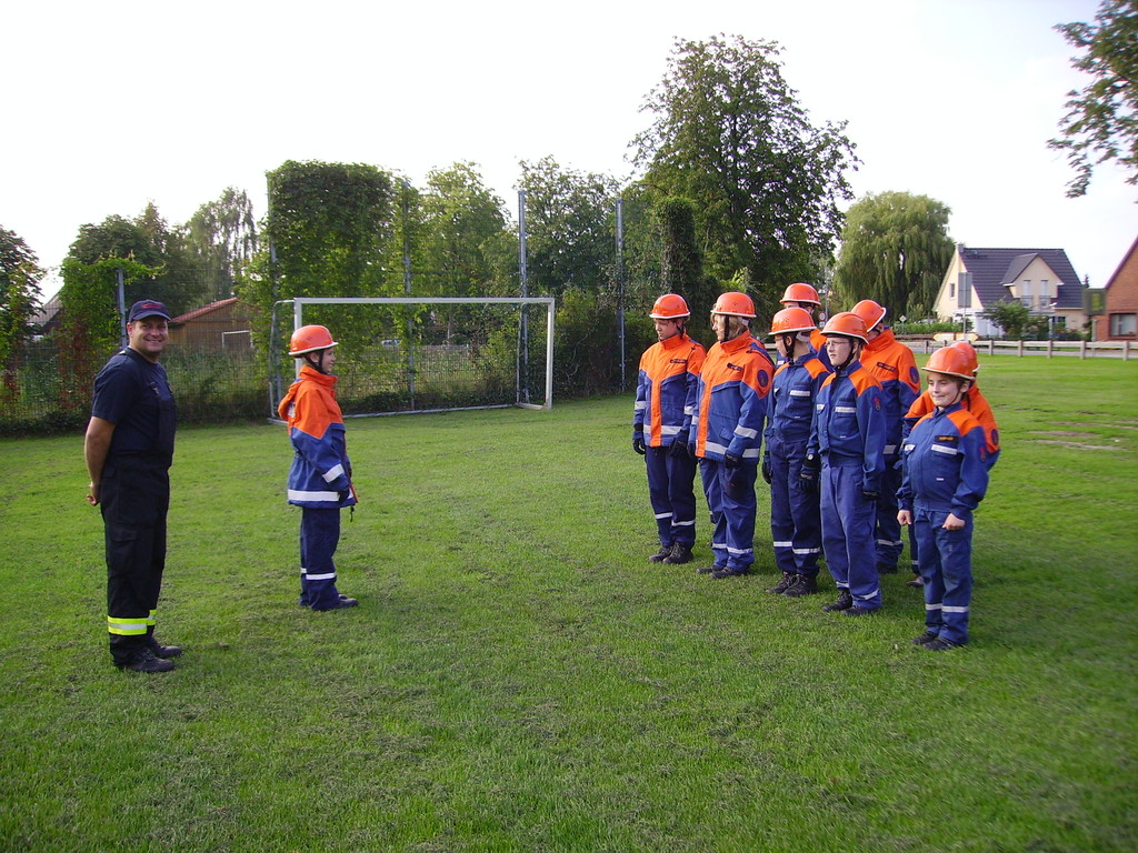 Jugendfeuerwehr Rondeshagen, 25.08. 2011