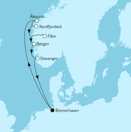 8 Nächte - Norwegen mit Nordfjordeid & Flam