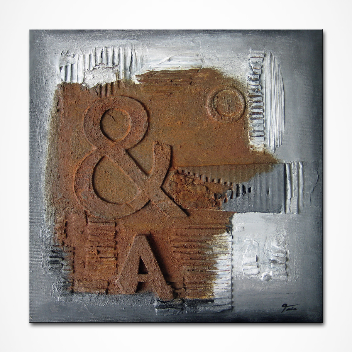 "And Whatever..." 40 x 40 cm