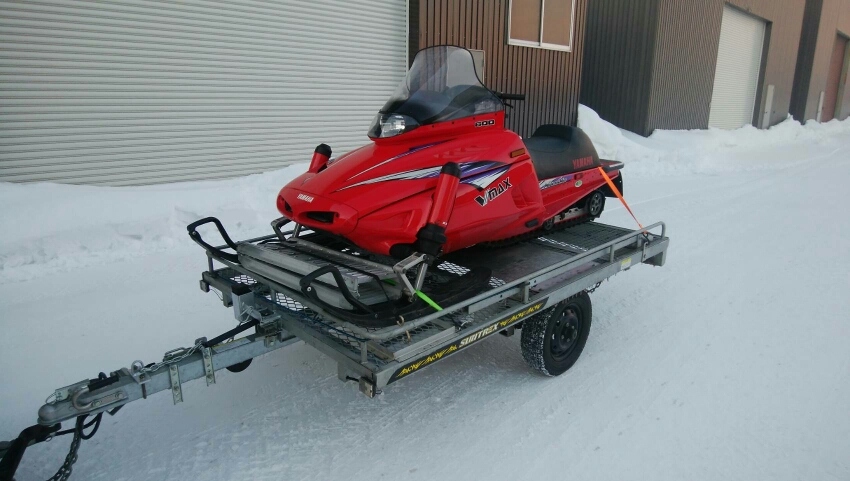 トレーラー　スノーモービル　北海道　道北　価格交渉アリ！ トレーラー スノーモービル 北海道 道北 価格交渉アリ！