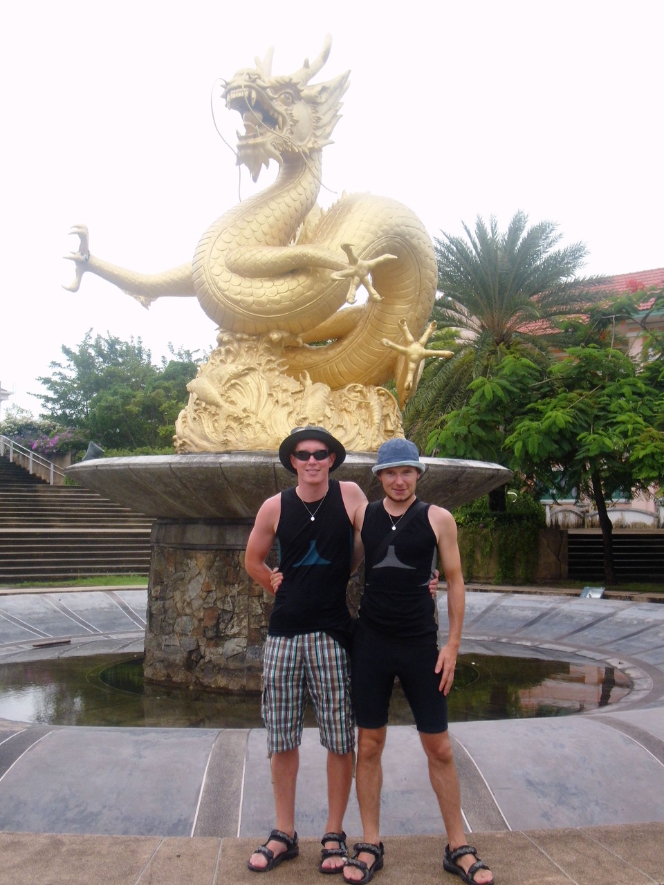 Meeres Dragon Statue im Park in der Königin-Sirikit.