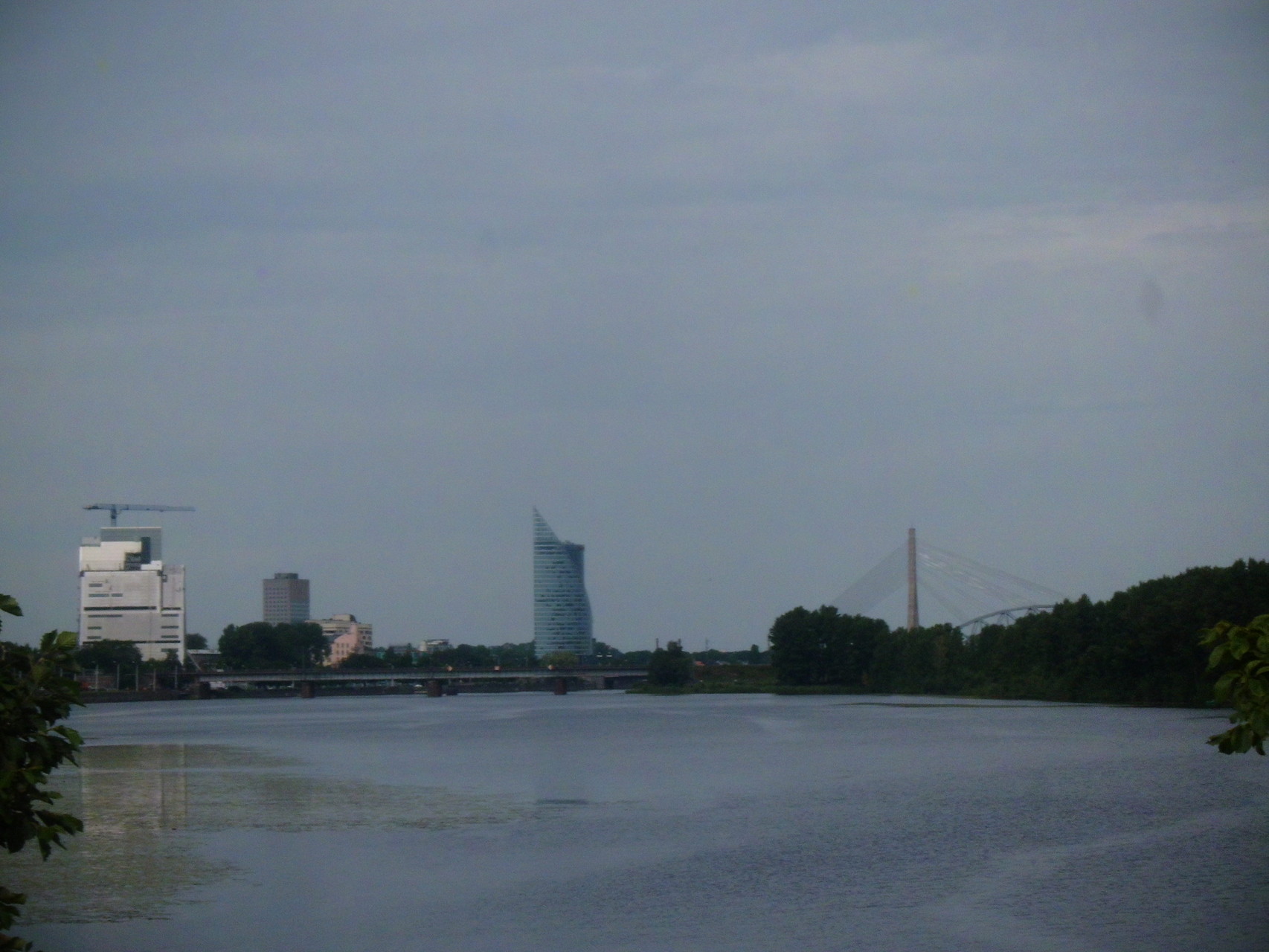 Riga ist durchzogen von vielen Gewässern und Seen