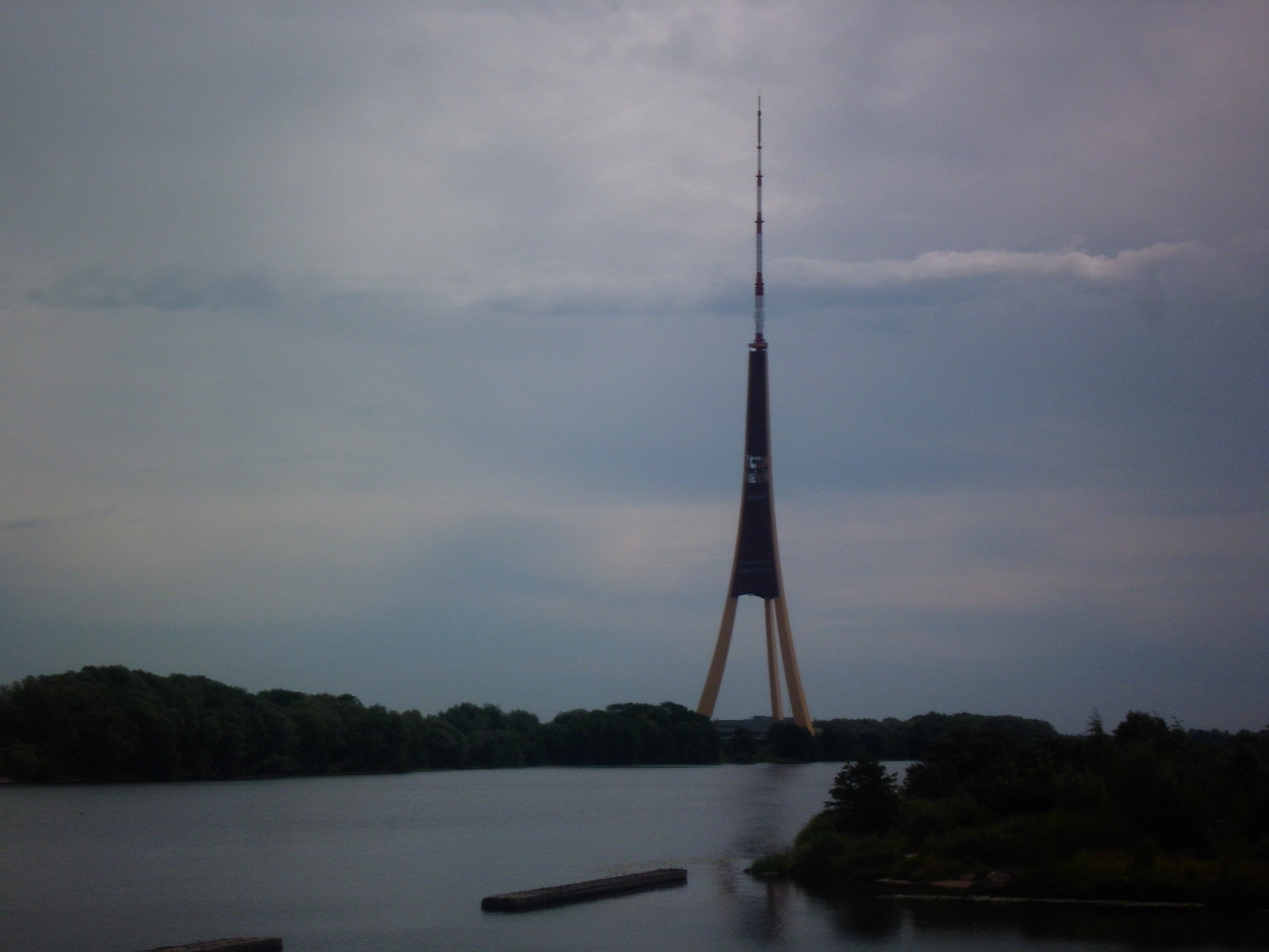 Der Fernsehturm von Riga