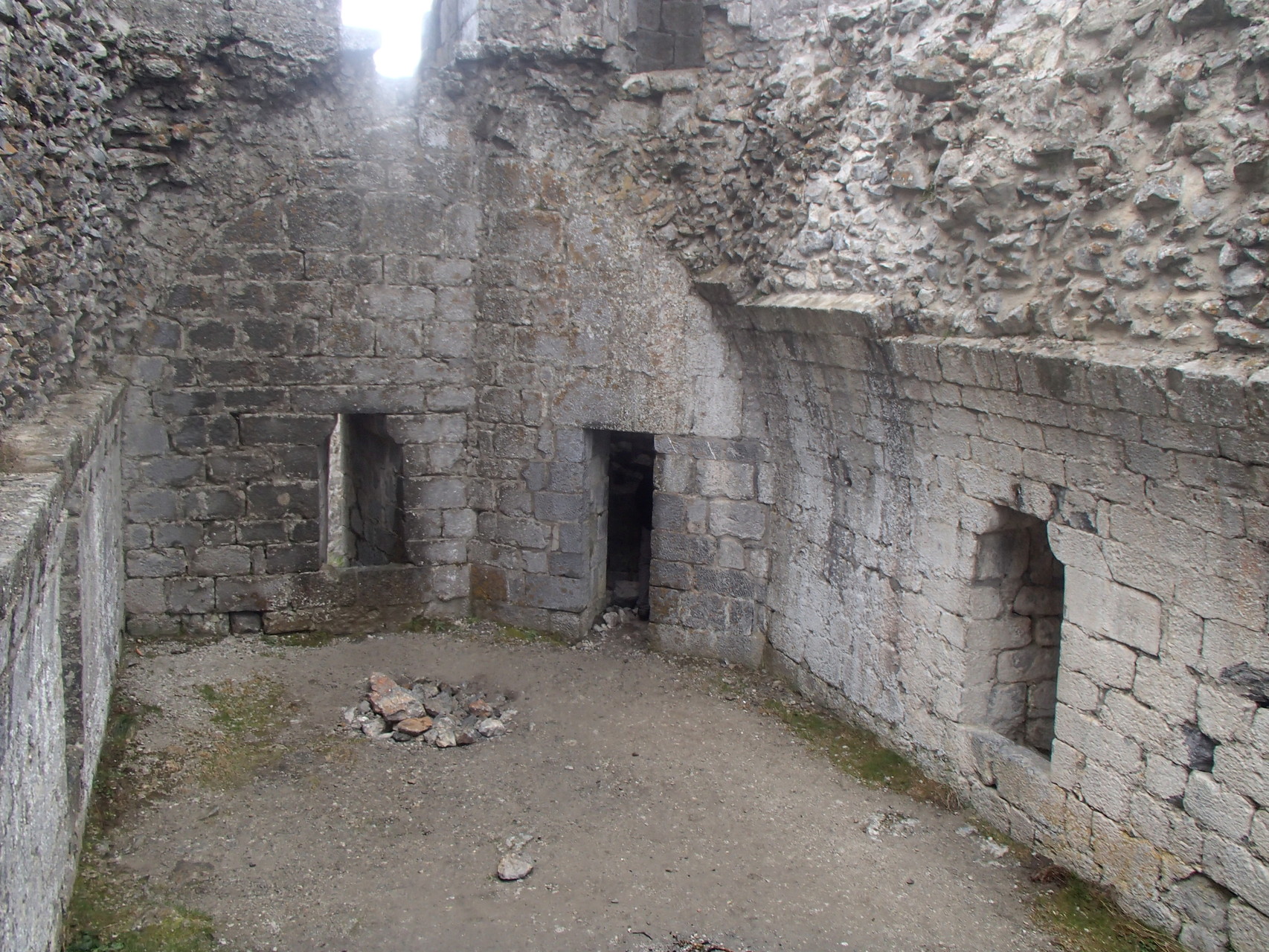 Die obere Kammer der Burg