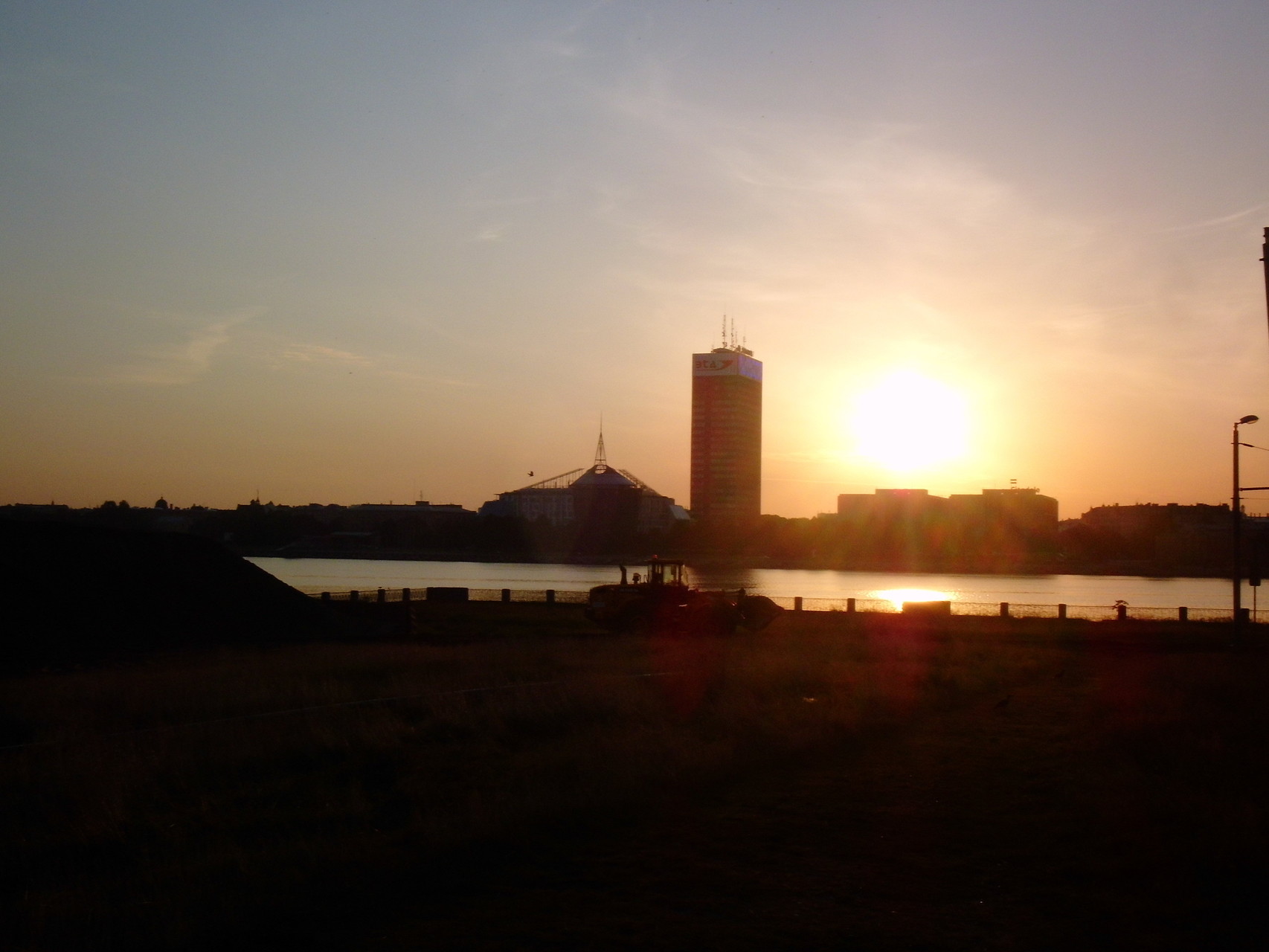 Sonnenaufgang Riga