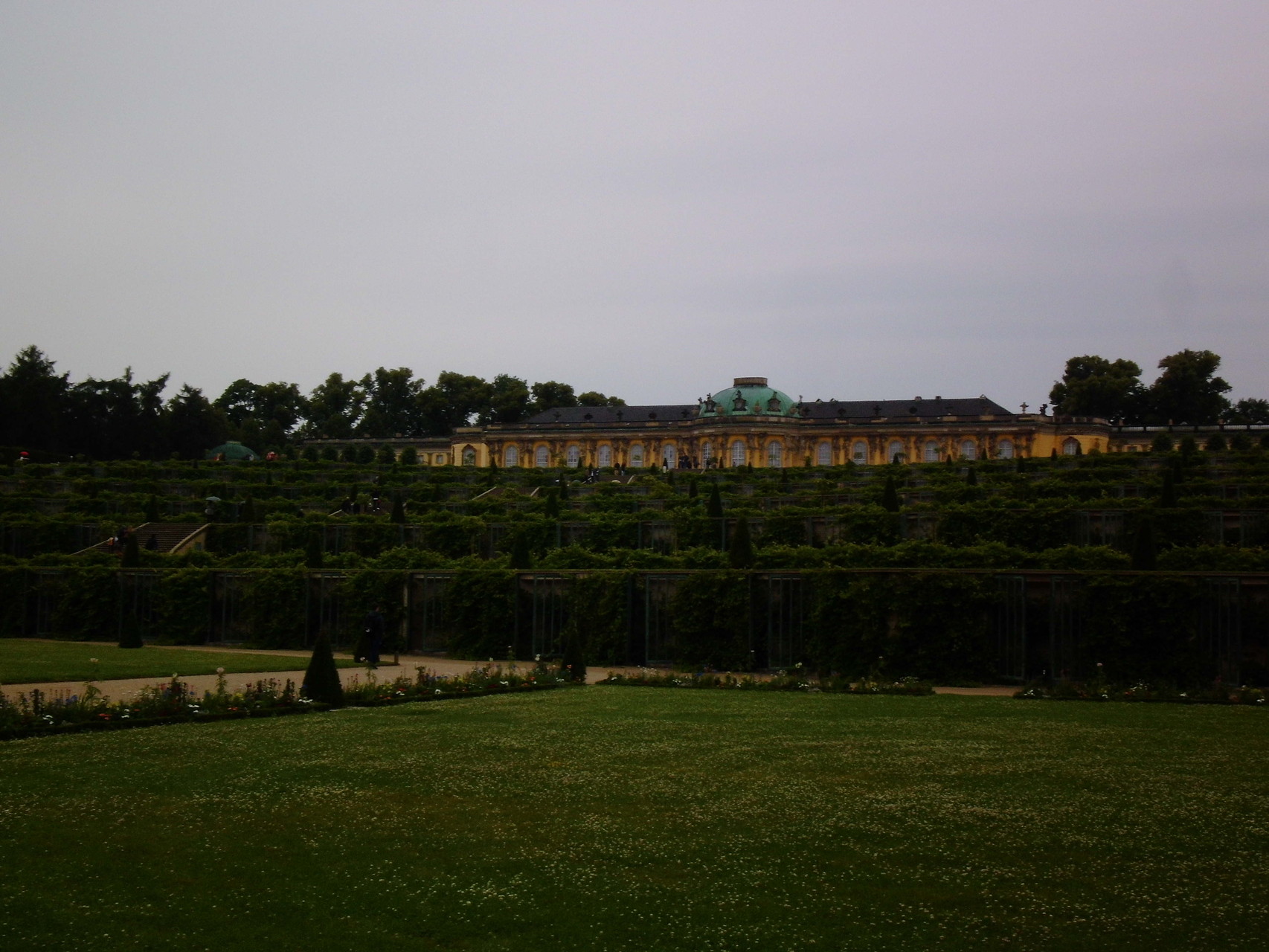 Ein mächtiges Bauwerk deutscher Geschichte: Schloss Sanssouci