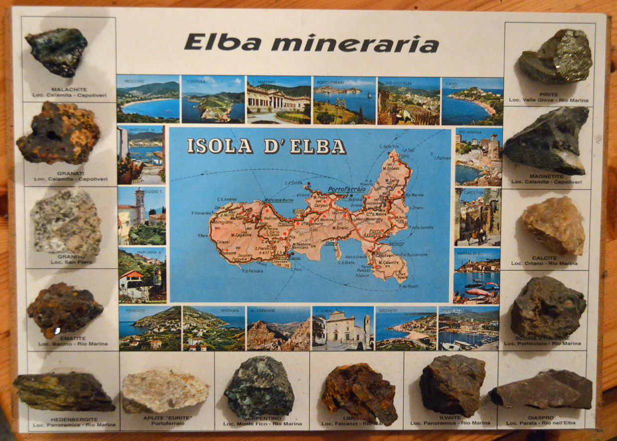 Die Mineralien von Elba