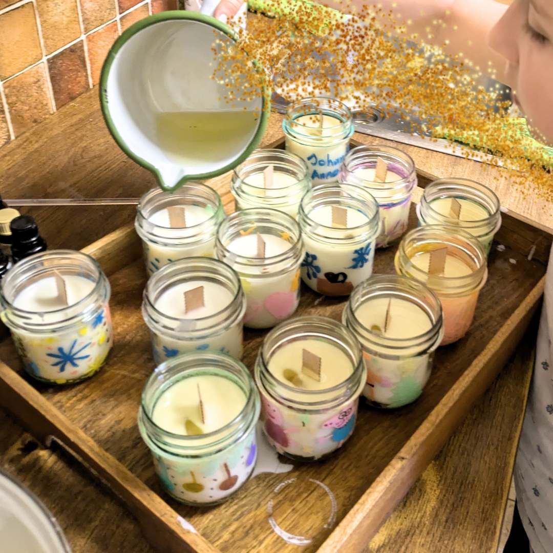 Imbolc - das Licht feiern und eine Jahreskerze basteln