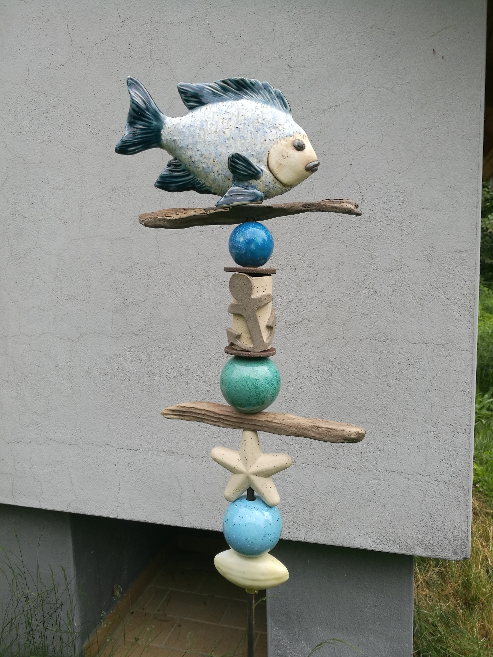 Fisch Stele