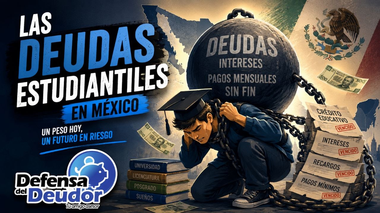 Las deudas estudiantiles en México: Un problema que crece sin control