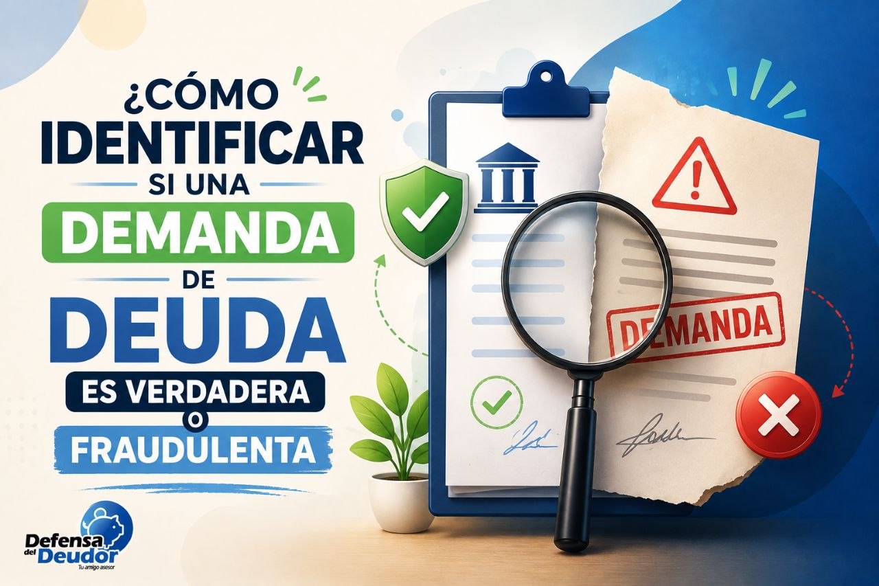 Cómo Identificar si una Demanda de Deuda es Verdadera o Fraudulenta