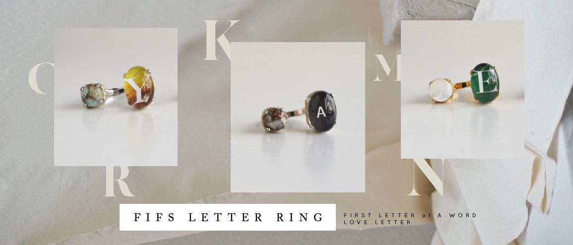 SHOP in SHOP  "FIFS LETTER RING ORDER EVENT"  1/7 - 12  @名古屋 advance