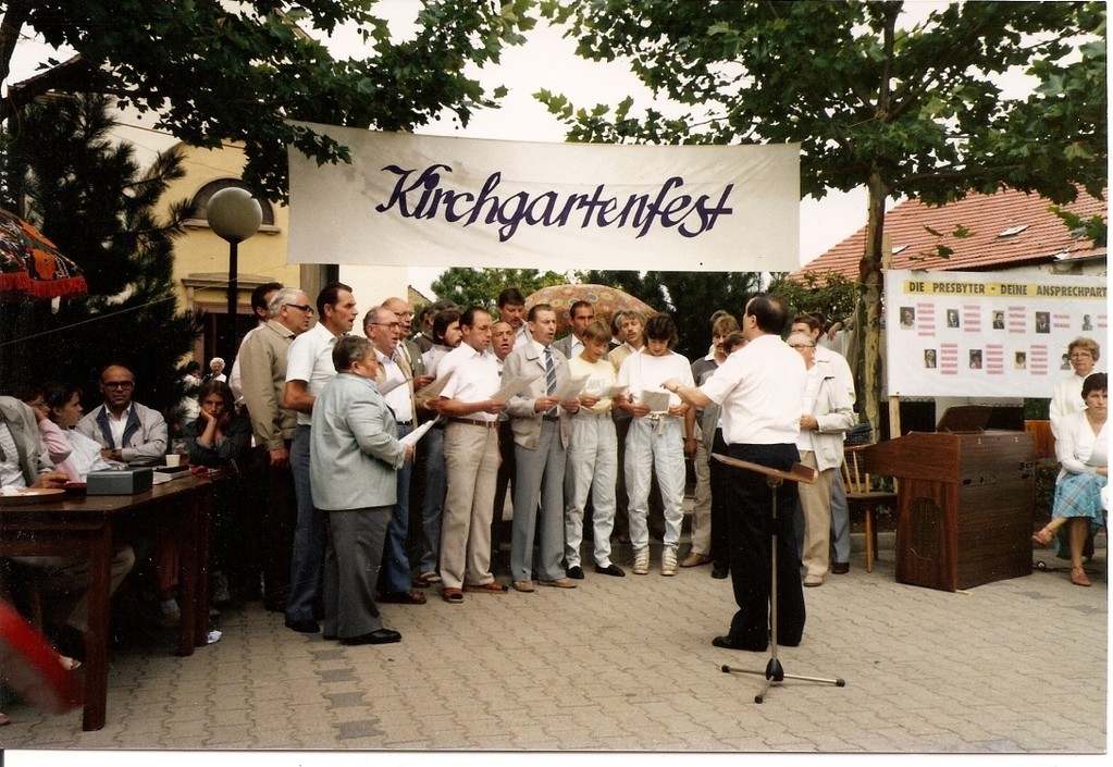 1985 - Kirchgartenfest der prot. Kirchengemeinde
