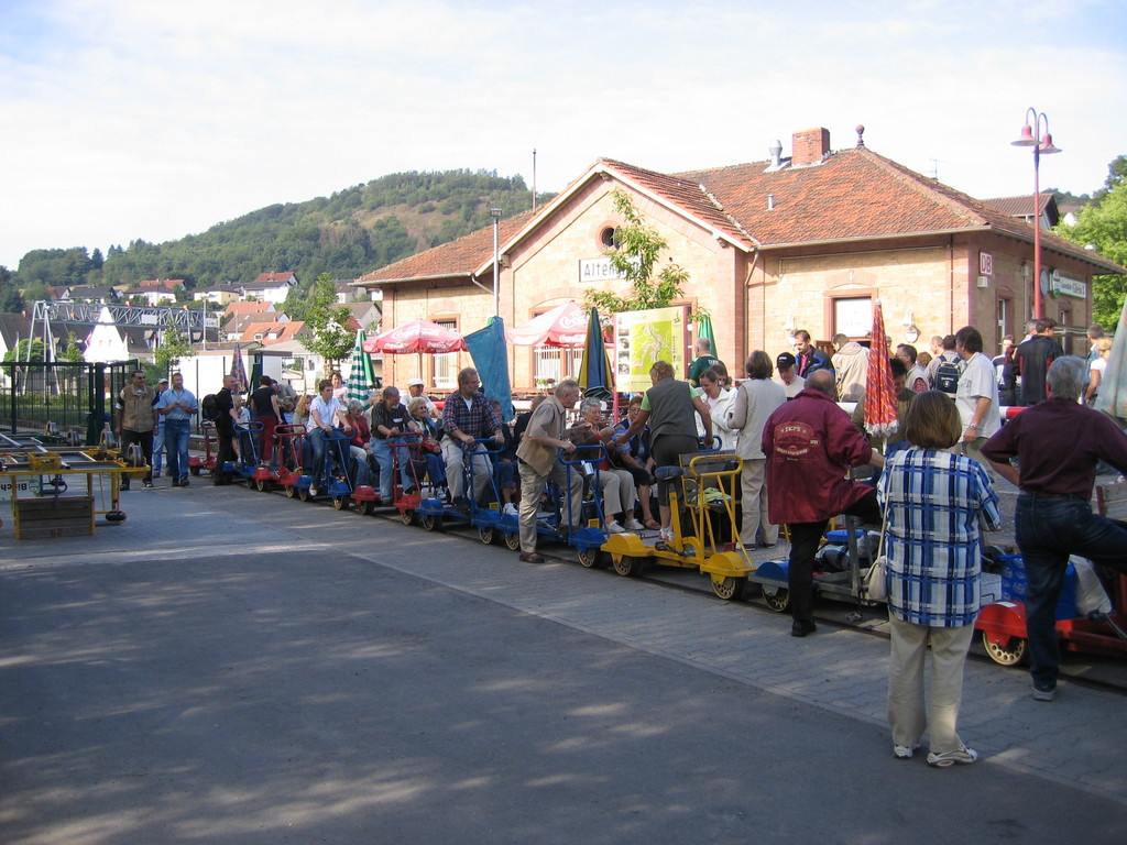 2005 - Ausflug nach mit Altenglan mit Draisinenfahrt - 4