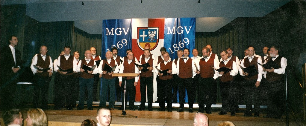 1999 - Festkonzert zum Jubiläum 130 Jahre des MGV 1869 Schauernheim