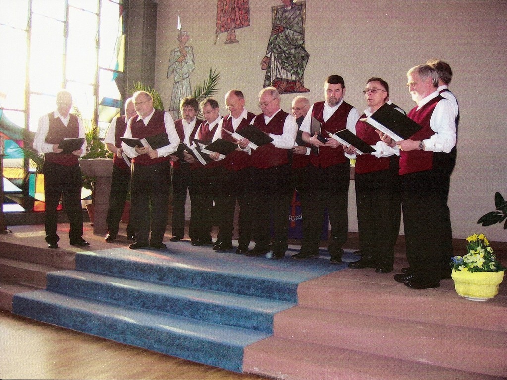 2007 - Kirchenkonzert beim Gesangverein Eintracht LU-Niederfeld - 2