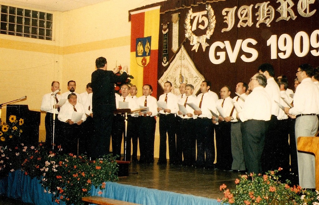 1984 - Jubiläum 75 Jahre Gesangverein 1909 Schauernheim - 1